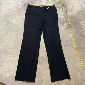 Atelier Pant Black Sz 12 Academia Wide Leg High Waist Trouser‎ Business Work
